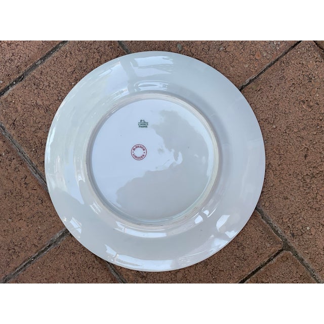 This is a beautiful hand painted Egyptian Revival M. Redon Limoges plate that by the mark dates to 1893. Egyptian items...