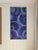 Abstract Original Textured Abstract Art – 2’ X 4’ Blue Swirl Canvas For Sale - Image 3 of 3