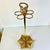 English 1950s Vintage English Chippendale Hollywood Regency Brass Trompe L’Oeil Umbrella Stand For Sale - Image 3 of 13