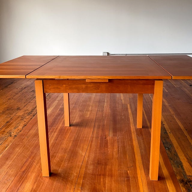 1990s Danish Modern Teak Extension Dining Table For Sale - Image 17 of 18