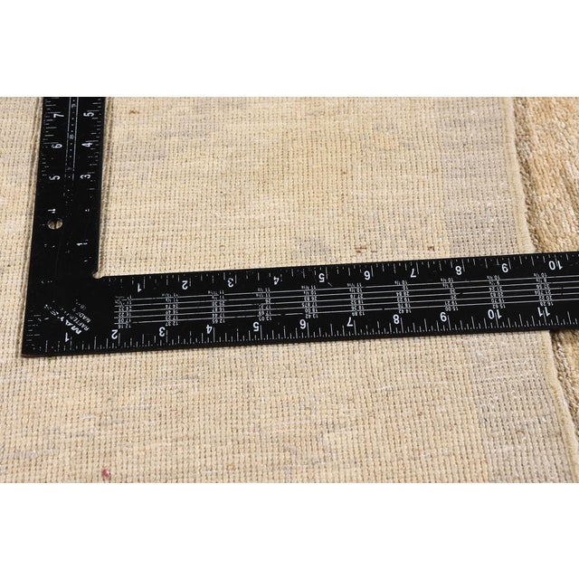 Textile Vintage Pakistani Oushak Rug, 07'10 X 09'10 For Sale - Image 7 of 10