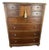 1960s Universal Furniture Tallboy Dresser With Lock For Sale