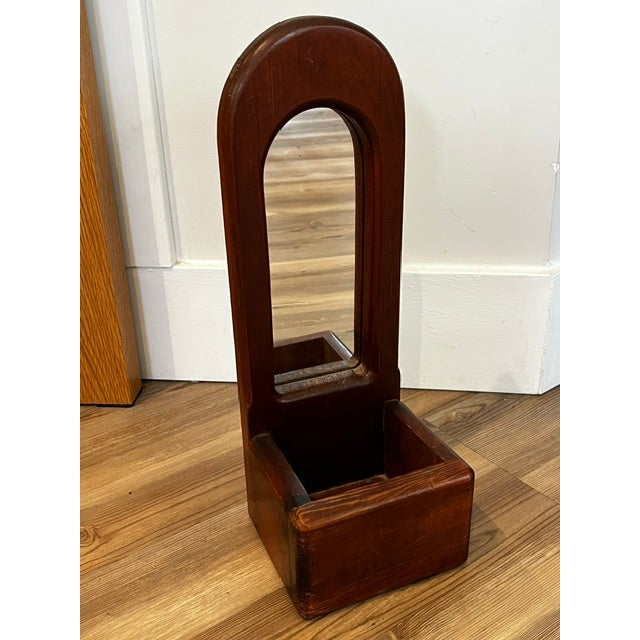Mid-Century Modern Early 20th Century Mirror Wall Box Planter For Sale - Image 3 of 9
