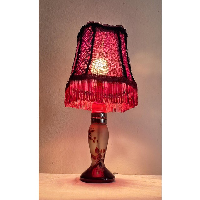 Mid-Century Modern French Table Lamp from Lamplove, 1950s For Sale - Image 6 of 9