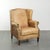 Wing Chair in Light Cowhide Leather For Sale - Image 14 of 14