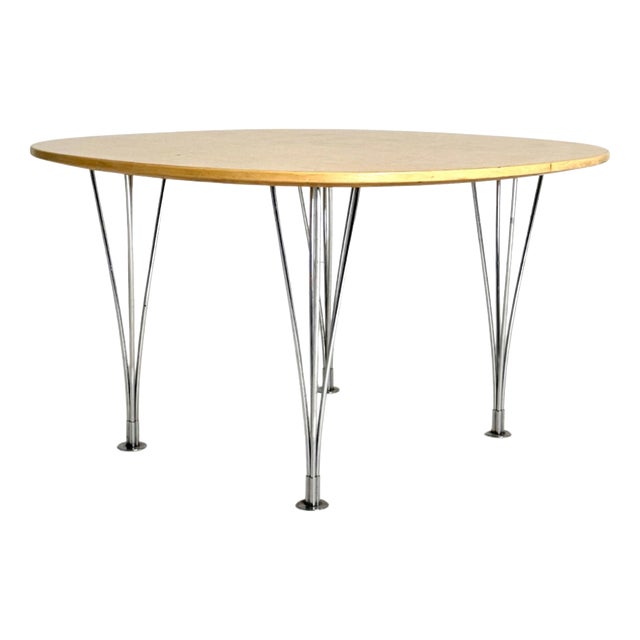 Elliptical Coffee Table by Piet Hein for Fritz Hansen, 1970s For Sale