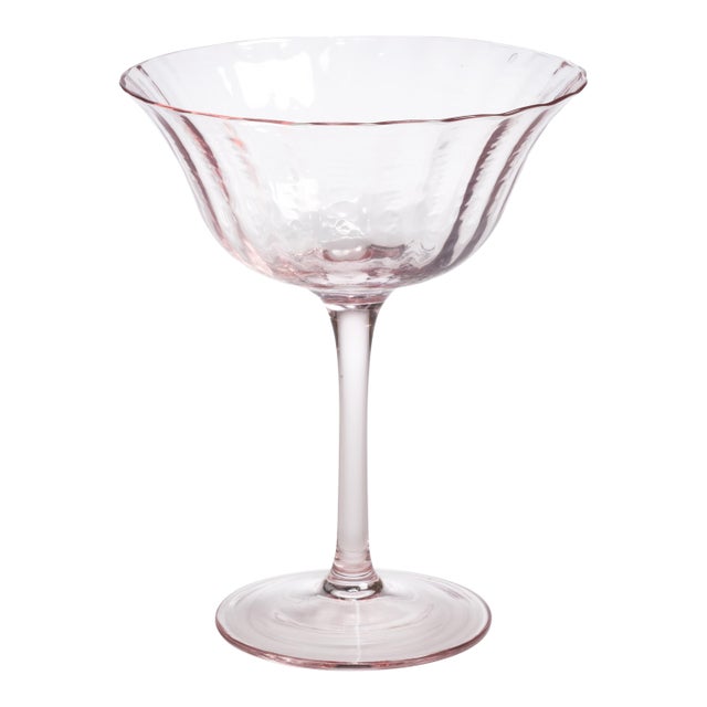 Apéritif Summer Cocktail Coupe- Lychee, Set of 4 For Sale