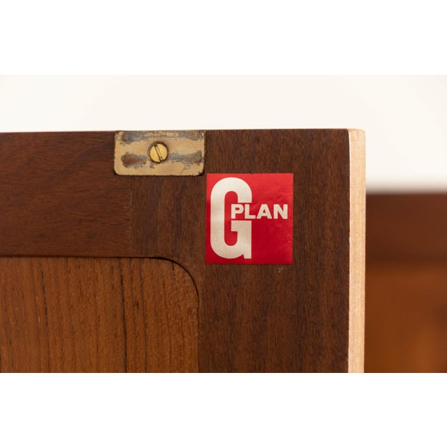 Mid-Century Fresco Highboard with Rattan Front from G-Plan, 1960s For Sale - Image 15 of 17