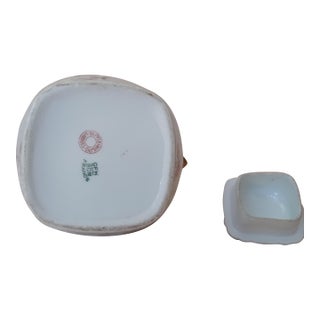 Antique Haviland Limoges Porcelain Pink Floral Coffee/Chocolate Pot For Sale