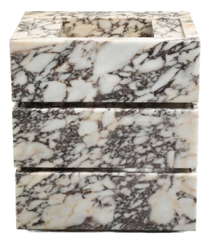 Calacatta Viola Marble Vanity With Drawers & Integrated Sink