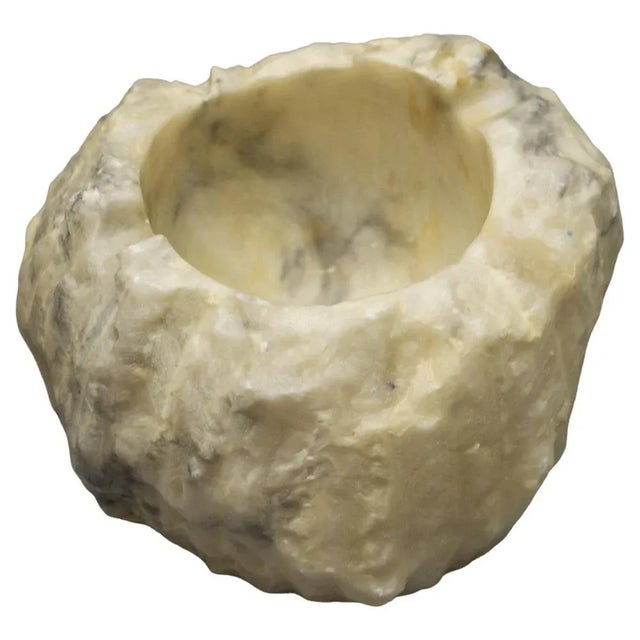 Mid-Century Italian Hand-Carved Alabaster Ashtray For Sale - Image 15 of 15