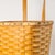 Antique Splint Wood Rolling Basket Cart For Sale - Image 9 of 15