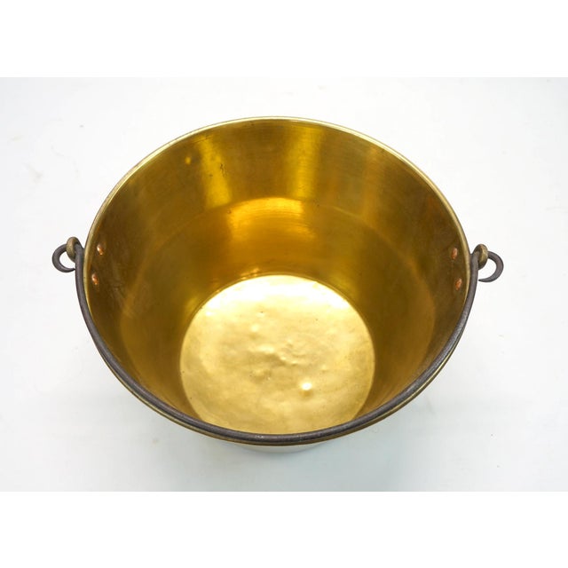 Vintage Randolph Clowes Co Large Brass Bucket Chairish