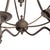 Mid-Century Modern Oversized 12-Arm Iron Chandelier, 20th C For Sale - Image 3 of 7