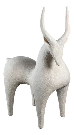 Gazelle Animal Sculpture by Athena Jahantigh