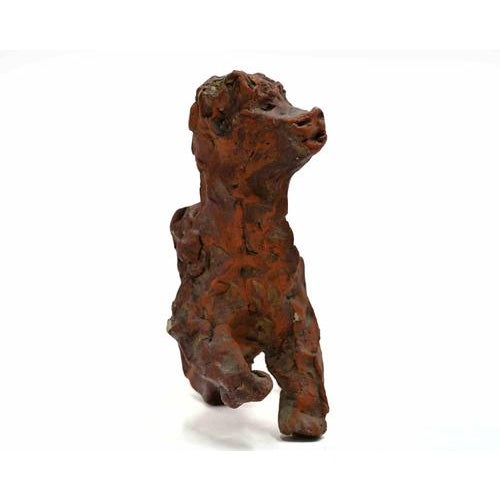 Painted terracotta sculpture realized by sirio pellegrini in 1960s. Good condition. Sirio pellegrini, born in rome on...