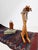 Mid-Century Modern Italian Folding Chair in Beechwood and Raw Cotton Canvas, 1970s For Sale - Image 4 of 18