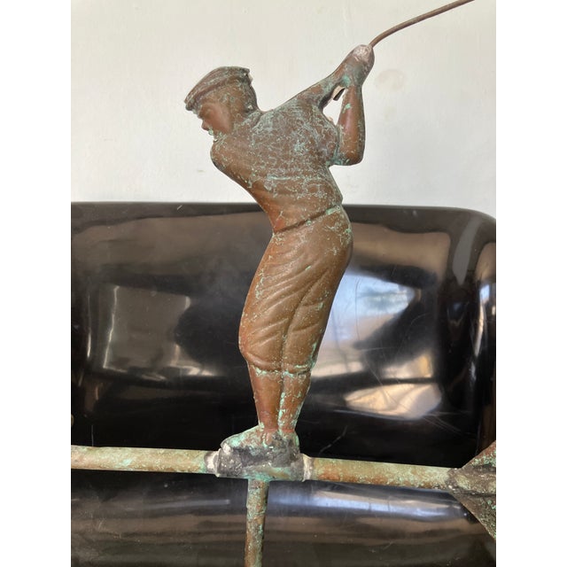 Antique Golfer Weathervane For Sale - Image 4 of 7