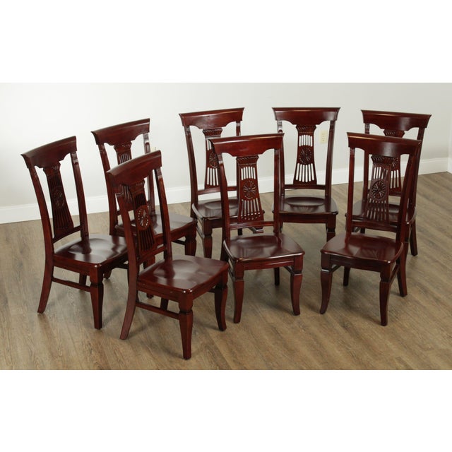 Quality Chinese Rosewood Dining Chairs Set of 8 Chairish