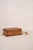 Wood Antique English Oak Box With Shield For Sale - Image 7 of 8
