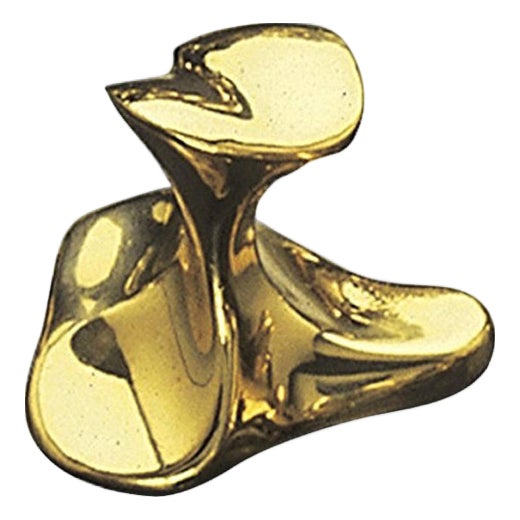 Jugendstil N.3 Door Knob in Brass by Antoni Gaudí, Spain, 2018 For Sale