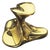 Jugendstil N.3 Door Knob in Brass by Antoni Gaudí, Spain, 2018 For Sale