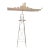 Early 20th Century Battleship Painted Steel Weathervane For Sale