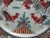 Japanese Porcelain Famille 5 Roosters Yellow Bird Fruit Medallion 10 1/4" Plate For Sale - Image 4 of 8