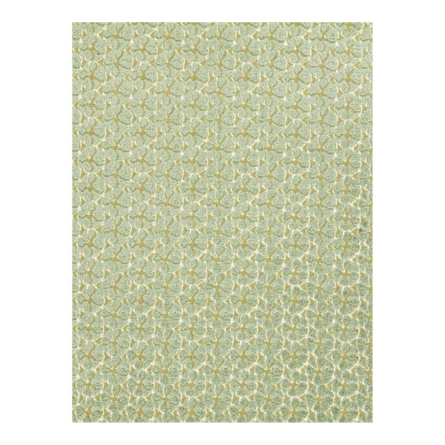 Sample - The House of Scalamandré Petal Velvet Fabric, Meadow For Sale