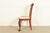 Baker Furniture Style Chippendale Carved Mahogany Side Chair or Dining Chair For Sale - Image 11 of 13