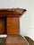 19th Century Antique Walnut Footstool With Floral Needlepoint Cushion For Sale - Image 12 of 18