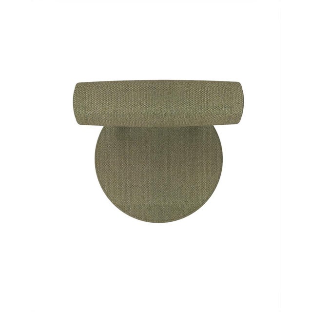 Not Yet Made - Made To Order Moca Chair in Safire 05 Fabric and Smoked Oak by Studio Rig for Collector For Sale - Image 5 of 7