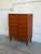 Teak 6-Drawer Tallboy Dresser Danish Mid-Century Modern 1960s For Sale - Image 11 of 12
