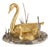 Vintage Bronze Swan and Cygnet Box, 1950s-1960s For Sale