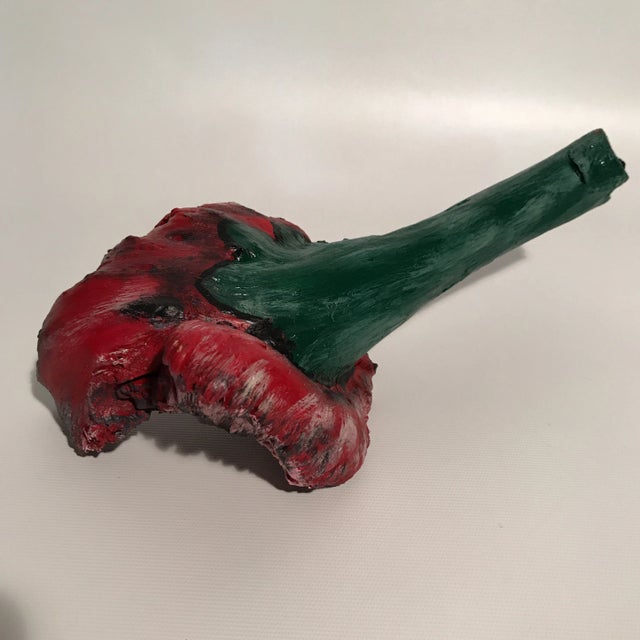 Wood Root Flower Sculpture For Sale - Image 7 of 11