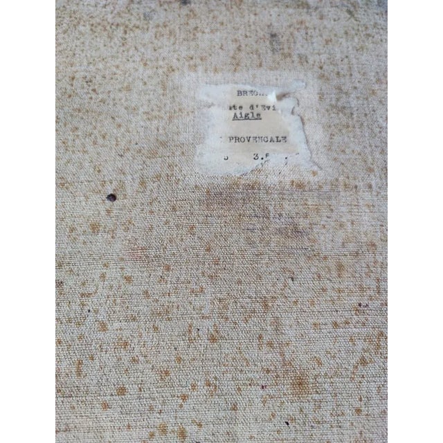 André René César Brechet, Composition Abstraite, Oil on Canvas, Framed For Sale - Image 8 of 10