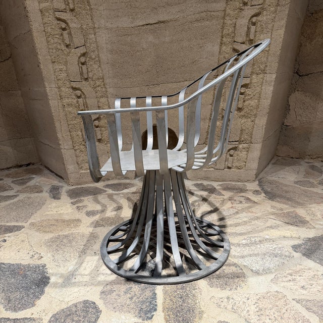 Mid-Century Modern Tulip Patio Armchairs by Herbert Saiger for Russell Woodard For Sale - Image 17 of 18
