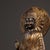 Metal Bronze Shakyamuni Buddha Statue With Cinnabar Details For Sale - Image 7 of 8