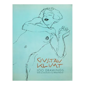 Gustav Klimt 100 Drawings, 1972 Coffee Table Art Book