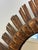 Brown Mid 20th Century French Gilt Sunburst Wall Mirror For Sale - Image 8 of 11