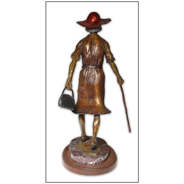 Figurative Late 20th Century A Stroll Through Time, Anita Pauwels For Sale - Image 3 of 5