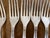 1980s Christofle Forks in Clerment Marot Pattern-Set of 12 For Sale - Image 5 of 9