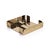Basso Luncheon Napkin Holder, Gold For Sale In Los Angeles - Image 6 of 6