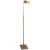Studio Adjustable Floor Lamp in Hand-Rubbed Antique Brass Height: 34" - 45" Extension: 13" Base: 6" x 9" Rectangle Socket:...