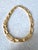 Contemporary Vintage Goldtone Collar Necklace For Sale - Image 3 of 4