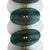 Italian Murano Glass and Brass Wall Sconces, 2010s, Set of 2 For Sale - Image 6 of 12