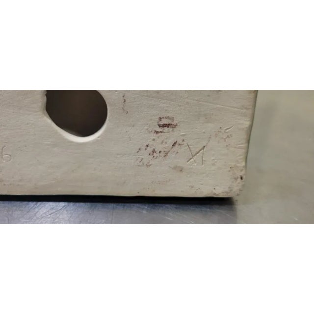 Ceramic Majolica Pottery Elephant For Sale - Image 7 of 8