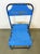 Set of Industrial Blue Iron Chairs, 1950s For Sale - Image 13 of 18