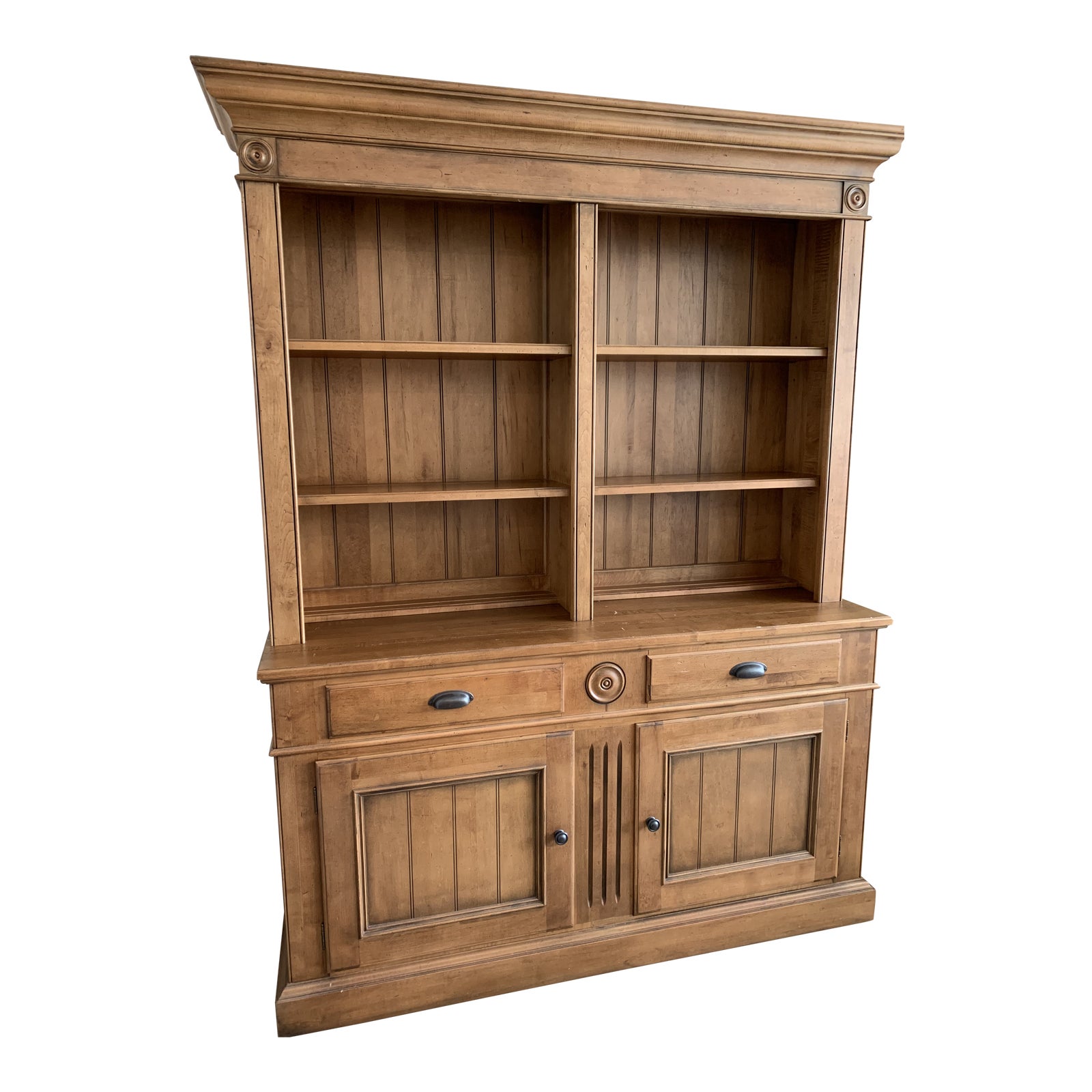 Ethan Allen Country Cottage Duncan Hutch & Buffet Chairish