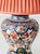 Delft Chinoiserie Polychrome Table Lamp by Tichelaar Makkum, 1950s For Sale - Image 13 of 15